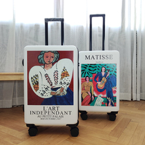 Uncle Wang only sells pull-bar box Art suitcase suitcases suitcases INS universal 20 20 24 26 26