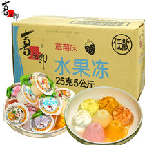 Xizhilang jelly bulk 10 kg FCL lactic acid fruit jelly multi-flavor mix and match childrens snacks snacks wholesale