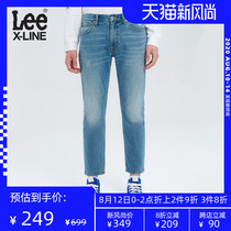 Lee Xline blue jeans men's 726 mid waist straight pants 2020 new trend l127264tc85q