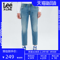 Lee Xline blue jeans men's 726 mid waist straight pants 2020 new trend l127264tc85q