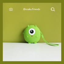 Cute Big Eyeball Coin Bag Cartoon Zero Wallet Large Capacity Diagonal Satchel Student Small Round Bag 100 Lap Bag Pendant Woman