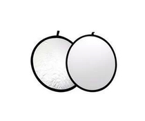 (德信品牌)110cm银白反光板 摄影棚器材 进口面料