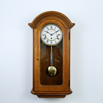 German HERMLE HERMLE brand single pendulum solid wood five-tone wall clock antique watch