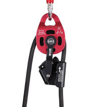 (Good goods)Lightweight one-way lifting pulley Heavy lifting device rising and falling device Hole exploration equipment rope