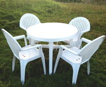 Outdoor food stalls night market barbecue plastic tables and chairs courtyard outdoor beach cold drinks hotel back chair sub round table