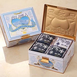 预售 日本 北海道 白色恋人黑白巧克力饼干36枚