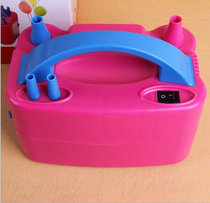Electric pump balloon Double hole inflatable pump electric inflator balloon inflator balloon inflation tool