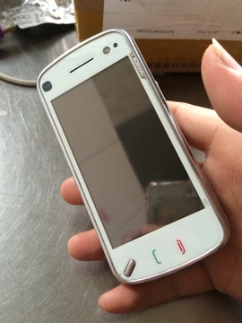 s60#诺基亚n97经典侧滑盖全键盘备用机图片