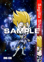 (Official authorization) Saint Saints Chronicles Q version metal card Omega 036 Arrow