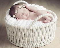 100 Day Baby Photography Props Basket Shadow Building Props Baby Basket Infant Photography Basket Children Photography Props New baskets