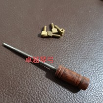 Violin bow screw Baroque violin bow screw snake Wood