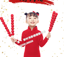 Childrens photography props simulation candied gourd antique props creative photo stage performance wooden sugar gourd