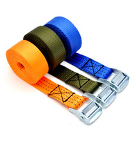 High-strength Industrial polyester belt press buckle tensioner bundler luggage binding belt simple cargo tightening self-locking pull belt