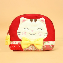 Alacat Cloth Art Zero Wallet Can Love Female Data Line Cashier Bag Zipped Sleeve ZERO MONEY LOOSE PAPER POCKET CARD BAG