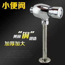 Urinal flush valve hand-held urinal all copper toilet urinal switch press flush valve delay valve