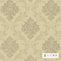 Yulan non-woven wallpaper self-adhesive bedroom repair cover self-adhesive wallpaper modern story 6645 series