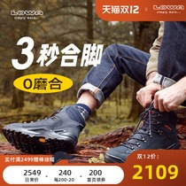 LOWA autumn and winter outdoor hiking shoes mens RENEGADE GTX Womens Mid-help waterproof non-slip hiking shoes 310945