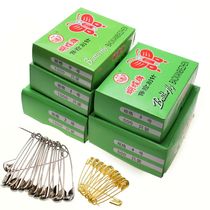 Butterfly brand gold and silver old-fashioned simple pin Large clothes tag Small safety fixed pin Insurance buckle pin