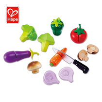 Pastoral Vegetables Chichele Hape Children's Early Education Educational Simulation Kitchen Toys Wooden House Role Playing