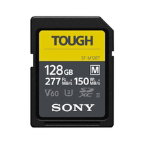 SONY Sony TOUGH card SF-M128T memory card UHS-II card 277M read 150 write Donglai Arms Depot