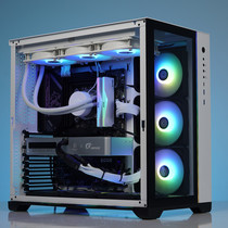 B station customized version RTX3070 LHR with I7 1700K water cooling cool computer host installation scheme