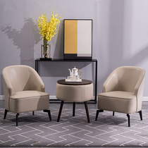 Balcony Table and chairs Three sets small tea table Composition minimalist modern Living room Bedroom Leisure sofa Chair Nordic light and luxurious
