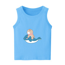 LVAIREN children cotton vest for boys and girls in summer thin sweatshirt outside hurdle vest bottoming children