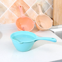 Home Kitchen Thickened Clinker Creative Water Ladybaby Baby Bath Trumpet Water Spoon Children Lengthened Large Spoon