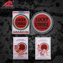 Wave Junwu World War II LUCKY STRIKE Good COLOR SMOKE series chapter pattern morale chapter
