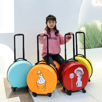 18-20 inch childrens trolley box custom LOGO password boarding box Universal wheel suitcase gift box Kindergarten