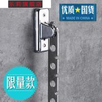 Hanging clothes rack stainless steel folding invisible clothes hotel balcony small house adhesive hook bathroom hanging wall