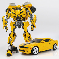 Transformed Toy Black Mamba Taiba Alloy Chevrolet Bumblebee Car Robot Model Boy King Kong