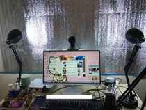 Webcast reflector wall light reflector live broadcast room face fill light video special silver soft Board