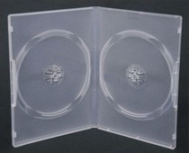 High quality thick DVD frosted double box CD disc box storage box can insert non-fragile Factory Direct