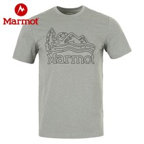 Marmot Grocer Mouse Summer Urban Outdoor Exhaustion Breakthrough Male Short Sky Dry T-shirt
