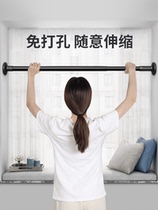 Telescopic clothesline indoor non-perforated invisible drying rack Wall toilet clothes drying artifact drying rope