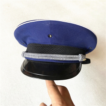 Retired 85 Sea Petty Officer peaked cap ocean blue cadres da gai mao song zhan you Veterans Memorial military enthusiasts collection