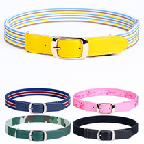 25mm child rubber band belt for men and women with elastic no trace belly belt fashion pin buckle belt