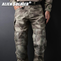 Different soldiers slim narrow foot mouth ruins camouflage locomotive tactics military fans long trousers autumn and winter clothing men