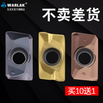 CNC milling blade R0 8 knife grain APMT1135 1604PDER machining center instead of Dulongkapu tool