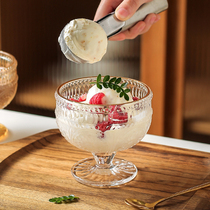 Kawako Room Sun Ice Cream Cup Sweet Cup Glass Tall Ice Cream Snackshake Dessert Yoguru Ice Cream Bowl