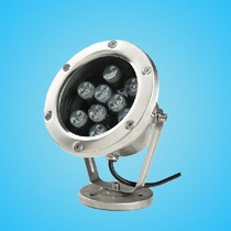 Underwater light led waterproof 12V low pressure landscape fountain light colorful 3w6w pool fish pool swimming pool light underwater spotlight