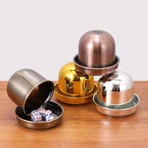 Dice dice cup high-end bar Entertainment sieve Cup plating color cup color KTV child mother dice cup set can be customized tide