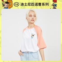 C & a Disney Pinocchio co branded cartoon printing short sleeve T-shirt women 2020 new summer ca200227790-q0