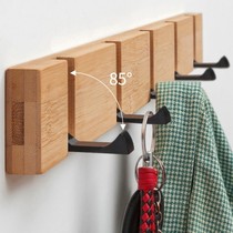 Free hole hanger Wall sticker Wall hanging entrance coat rack Entrance key bag door back hook