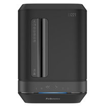 Fellowes van Ros LX221 White Black Paper Shredder Office Large Long Time Waste Paper Paper Paper Shredder Level 5 Confidential Rice Cut to Crush CD Credit