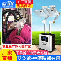 Moxibustion smoke purifier Mobile smoking machine equipment Household smoke extractor Solder smoke removal instrument filtration system