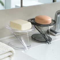 Creative soap box Drain diversion soap bracket Bathroom punch-free soap rack Bathroom laundry soap box storage rack