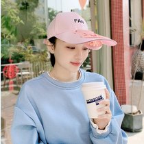 New breaking news mute usb hat with fan female summer adult mini charging small outdoor sunshade thin sunscreen Male ins tide duck tongue fashion big wind cover face anti-ultraviolet net red model