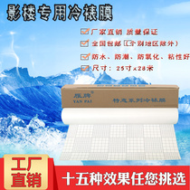 Wild Goose 25 inch special series cold film roll photo frosted Bright Film Diamond thick cross film cloth grain oil painting fine film (25 inch X31 yards 0 635 meters x 28 meters) foot meters